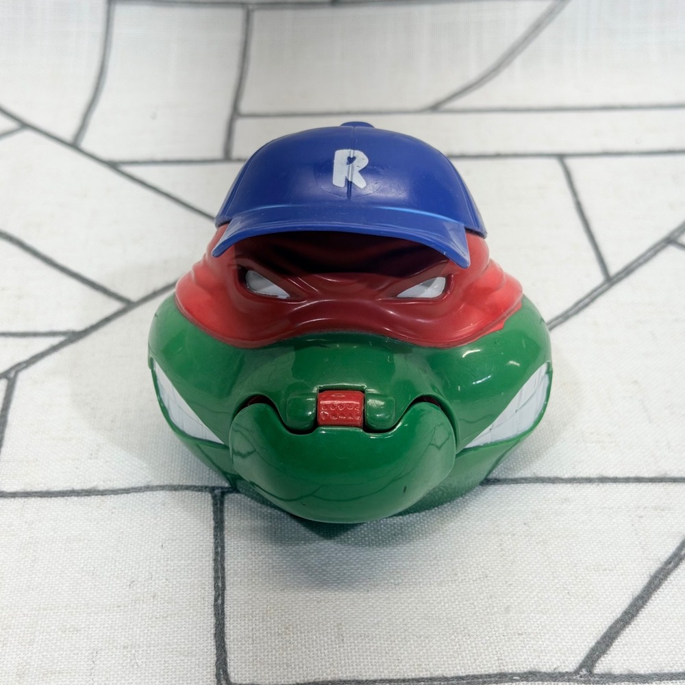 Playmates TMNT Mini Playset Raphael Green Baseball Turtleshell Park 1994 Vintage